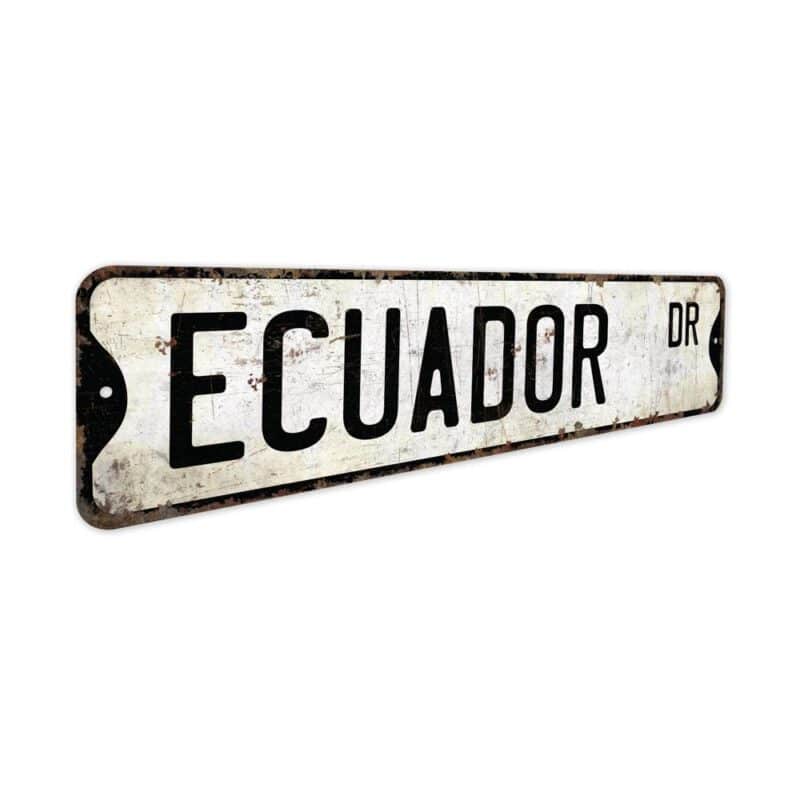 Ecuador-Premium-Quality-Rustic-Metal-Sign-3