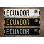 Ecuador-Premium-Quality-Rustic-Metal-Sign-Images