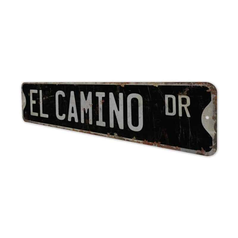 El-Camino-Sign-Premium-Quality-Rustic-Metal-Sign-8