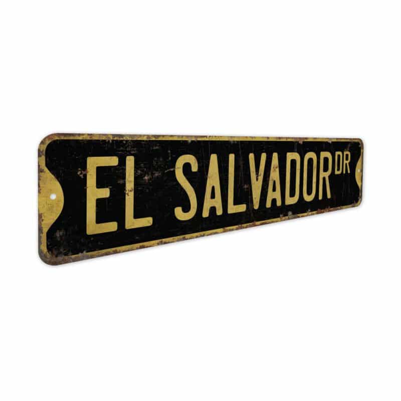 El-Salvador-Premium-Quality-Rustic-Metal-Sign-5