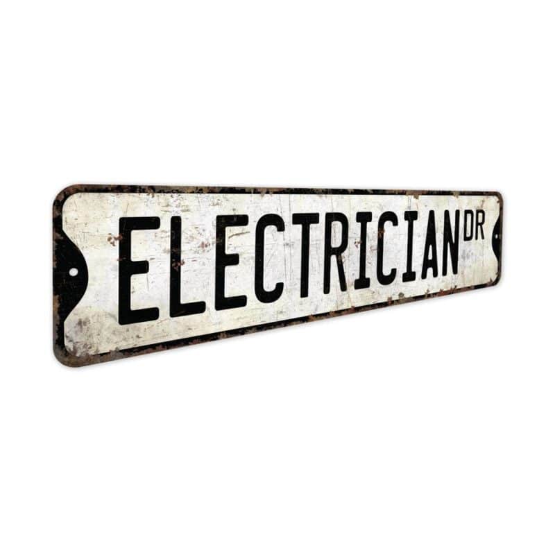 Electrician-Premium-Quality-Rustic-Metal-Sign-3