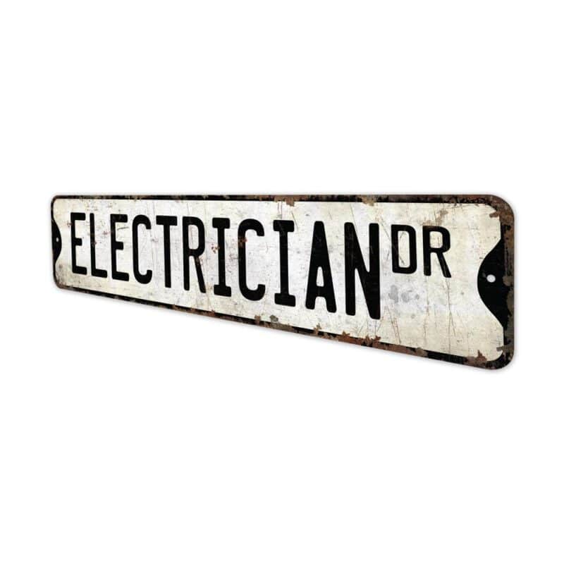 Electrician-Premium-Quality-Rustic-Metal-Sign-4