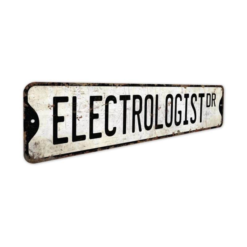 Electrologist-Premium-Quality-Rustic-Metal-Sign-3