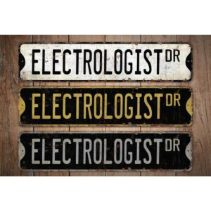 Electrologist-Premium-Quality-Rustic-Metal-Sign-Images