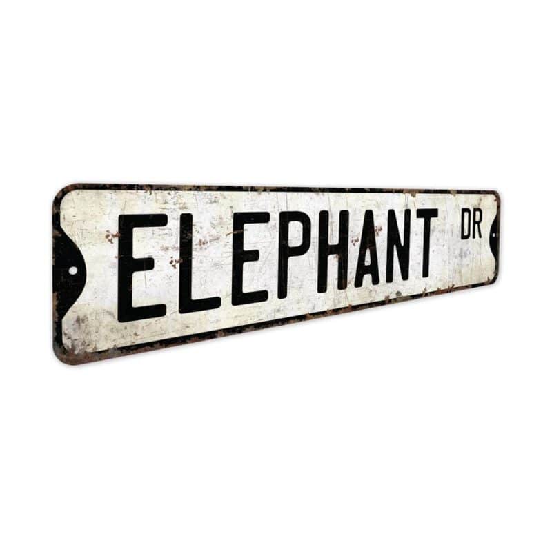 Elephant-Premium-Quality-Rustic-Metal-Sign-3