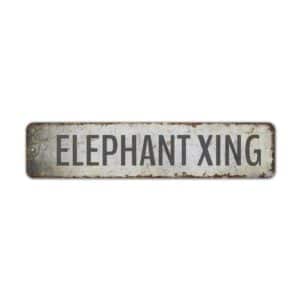 Elephant-Xing-Premium-Quality-Rustic-Metal-Sign-2