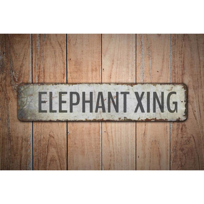 Elephant-Xing-Premium-Quality-Rustic-Metal-Sign-Images