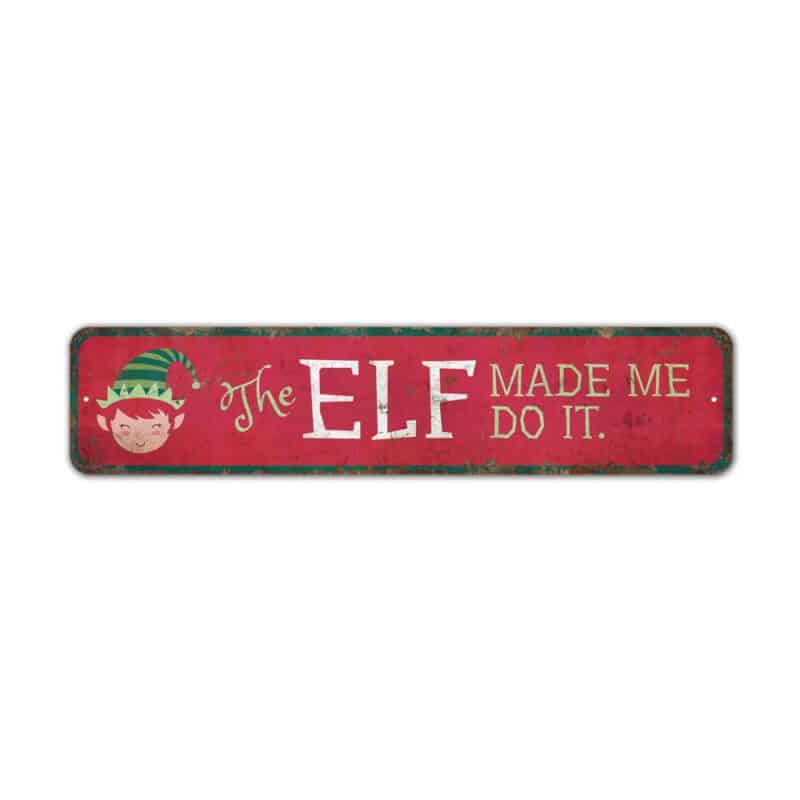 Elf-Sign-Premium-Quality-Rustic-Metal-Sign-2