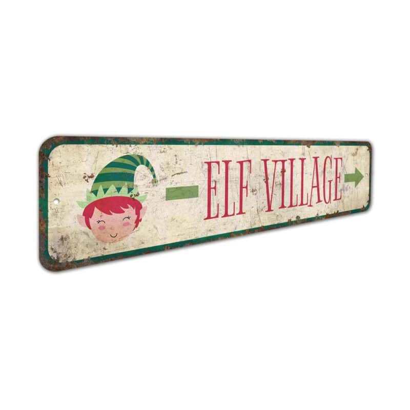 Elf-Village-Decor-Premium-Quality-Rustic-Metal-Sign-3