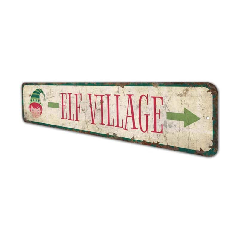 Elf-Village-Decor-Premium-Quality-Rustic-Metal-Sign-4