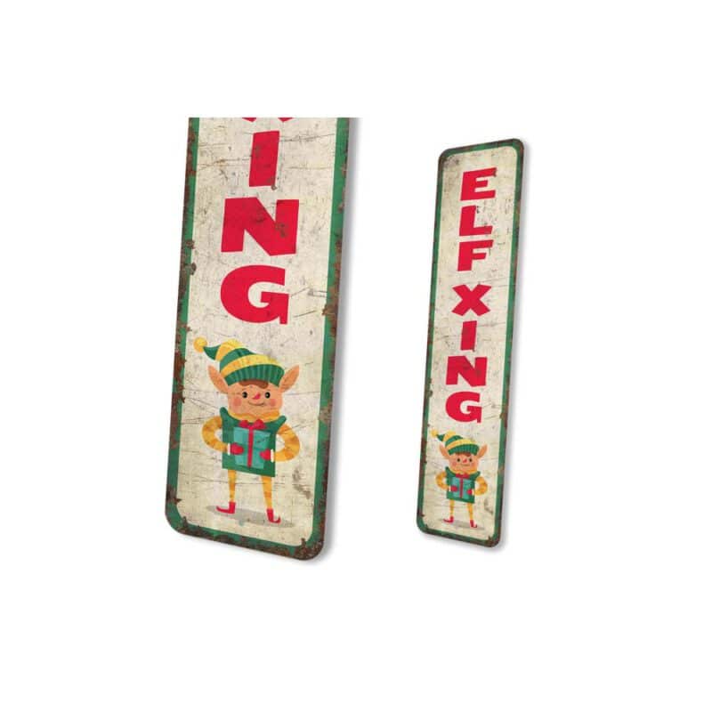 Elf-Xing-Sign-Premium-Quality-Rustic-Metal-Sign-4