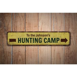 Elk-Camp-Premium-Quality-Rustic-Metal-Sign-Images