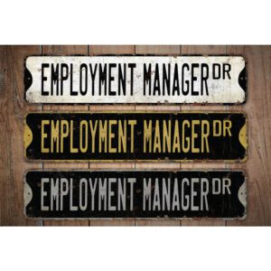 Employment-Manager-Premium-Quality-Rustic-Metal-Sign-Images