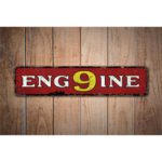 Engine-9-Sign-Premium-Quality-Rustic-Metal-Sign-Images