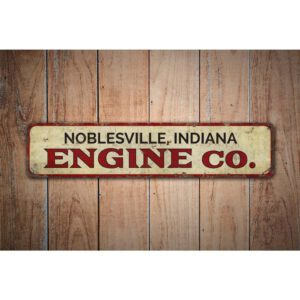 Engine-Co-Premium-Quality-Rustic-Metal-Sign-Images