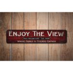 Enjoy-The-View-Sign-Premium-Quality-Rustic-Metal-Sign-Images