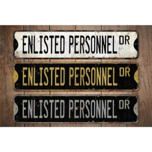 Enlisted-Personnel-Premium-Quality-Rustic-Metal-Sign-Images