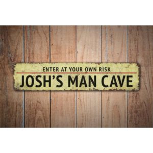 Enter-at-Your-Own-Risk-Premium-Quality-Rustic-Metal-Sign-Images