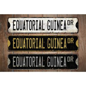 Equatorial-Guinea-Premium-Quality-Rustic-Metal-Sign-Images