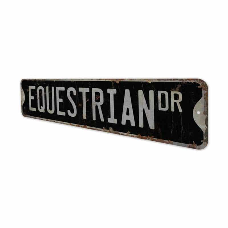 Equestrian-Premium-Quality-Rustic-Metal-Sign-8