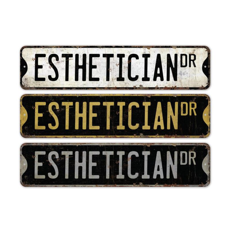 Esthetician-Premium-Quality-Rustic-Metal-Sign-2