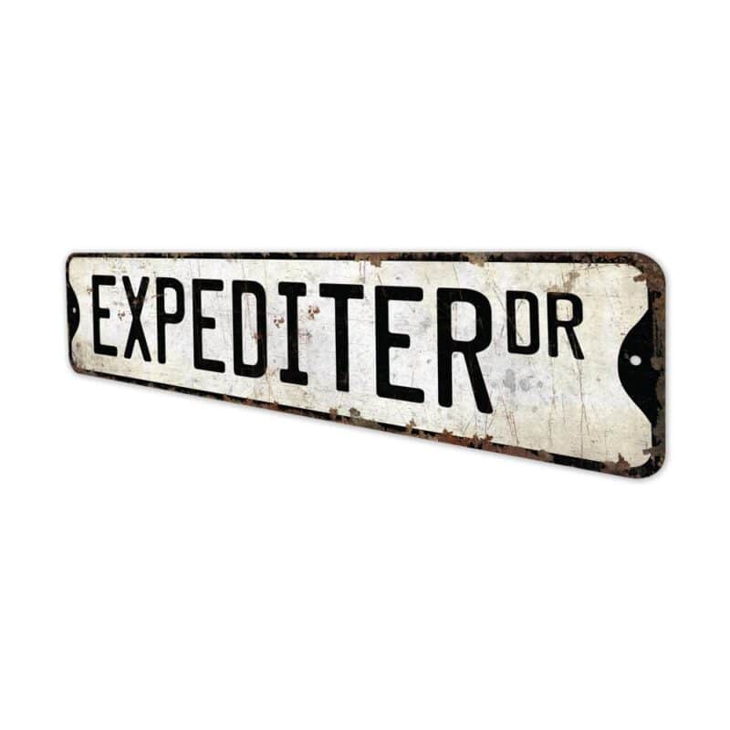 Expediter-Premium-Quality-Rustic-Metal-Sign-4