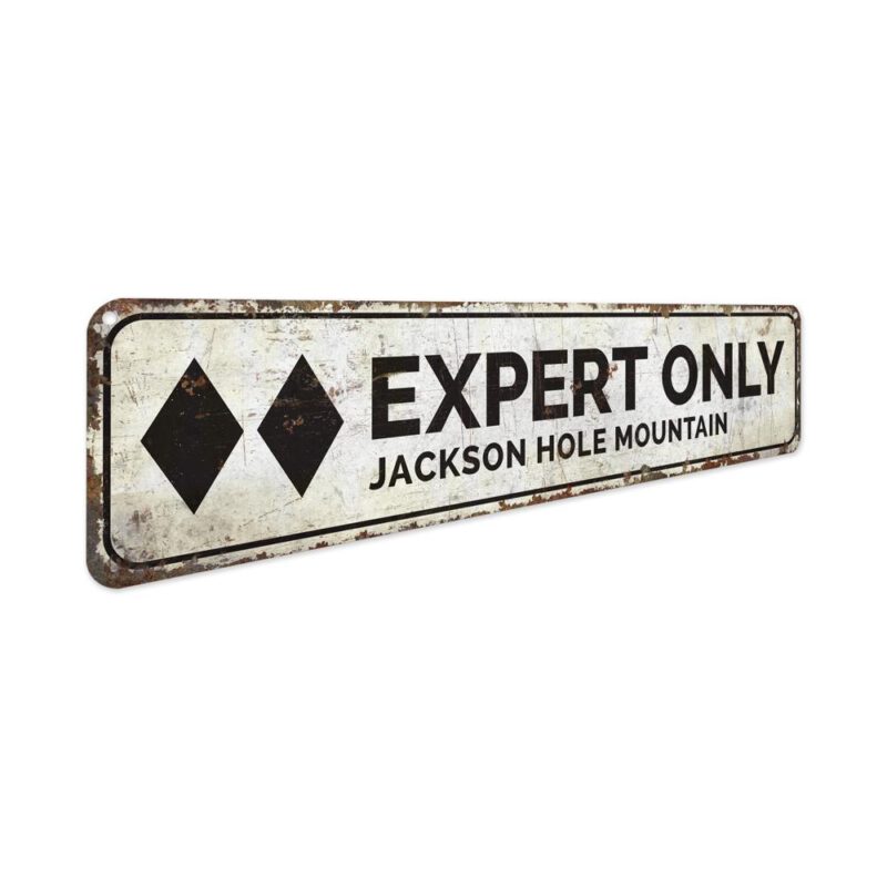 Expert-Only-Premium-Quality-Rustic-Metal-Sign-3