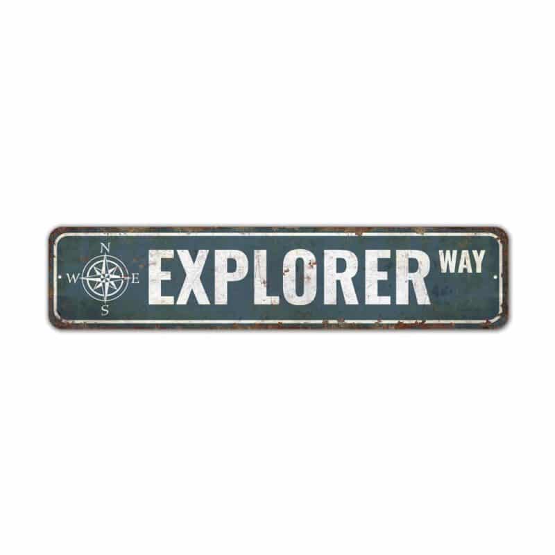 Explorer-Way-Sign-Premium-Quality-Rustic-Metal-Sign-2