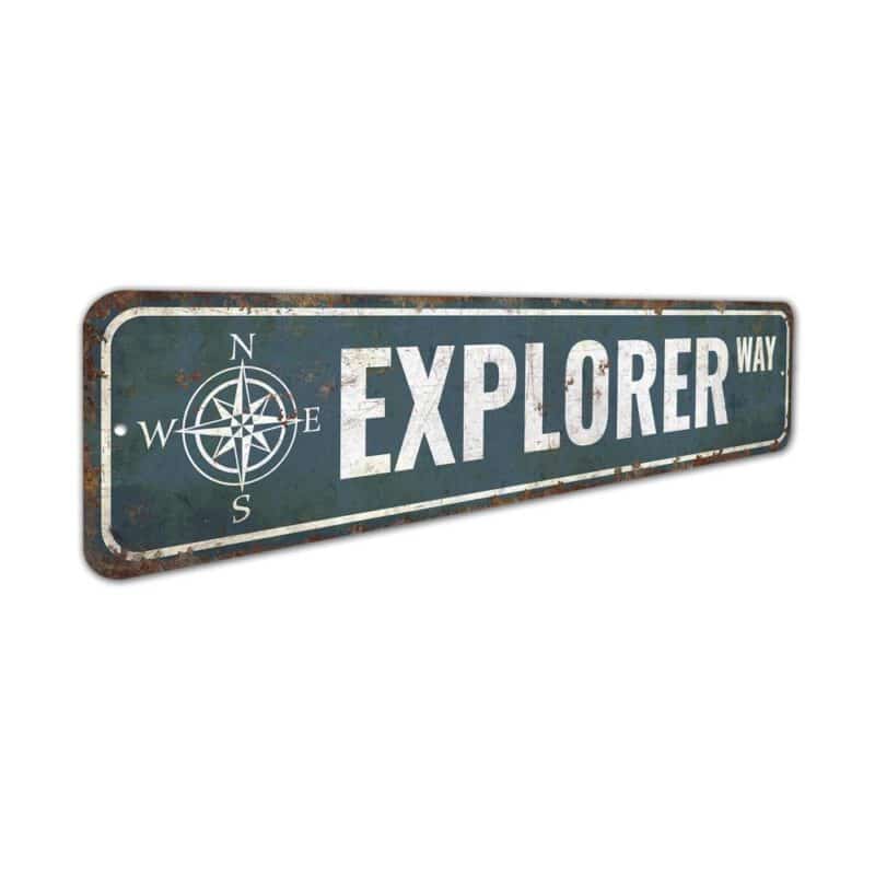 Explorer-Way-Sign-Premium-Quality-Rustic-Metal-Sign-3