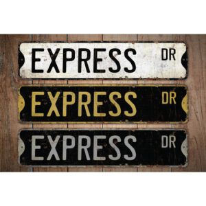 Express-Premium-Quality-Rustic-Metal-Sign-Images