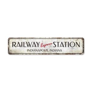 Express-Station-Premium-Quality-Rustic-Metal-Sign-2