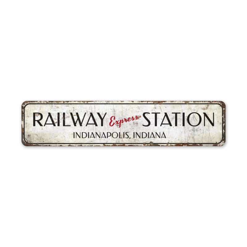 Express-Station-Premium-Quality-Rustic-Metal-Sign-2