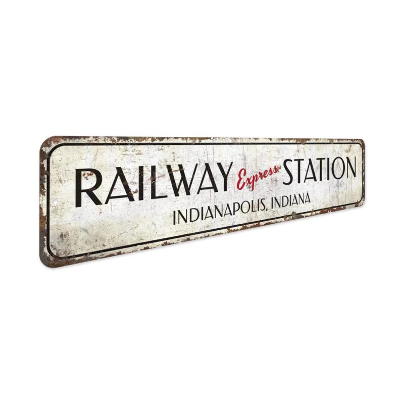 Express-Station-Premium-Quality-Rustic-Metal-Sign-3