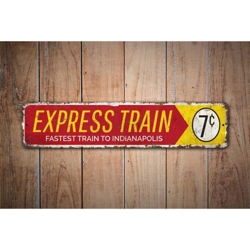 Express-Train-Sign-Premium-Quality-Rustic-Metal-Sign-Images