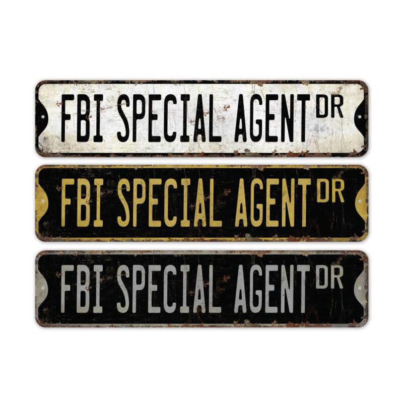 FBI-Special-Agent-Premium-Quality-Rustic-Metal-Sign-2