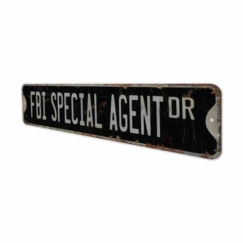 FBI-Special-Agent-Premium-Quality-Rustic-Metal-Sign-8