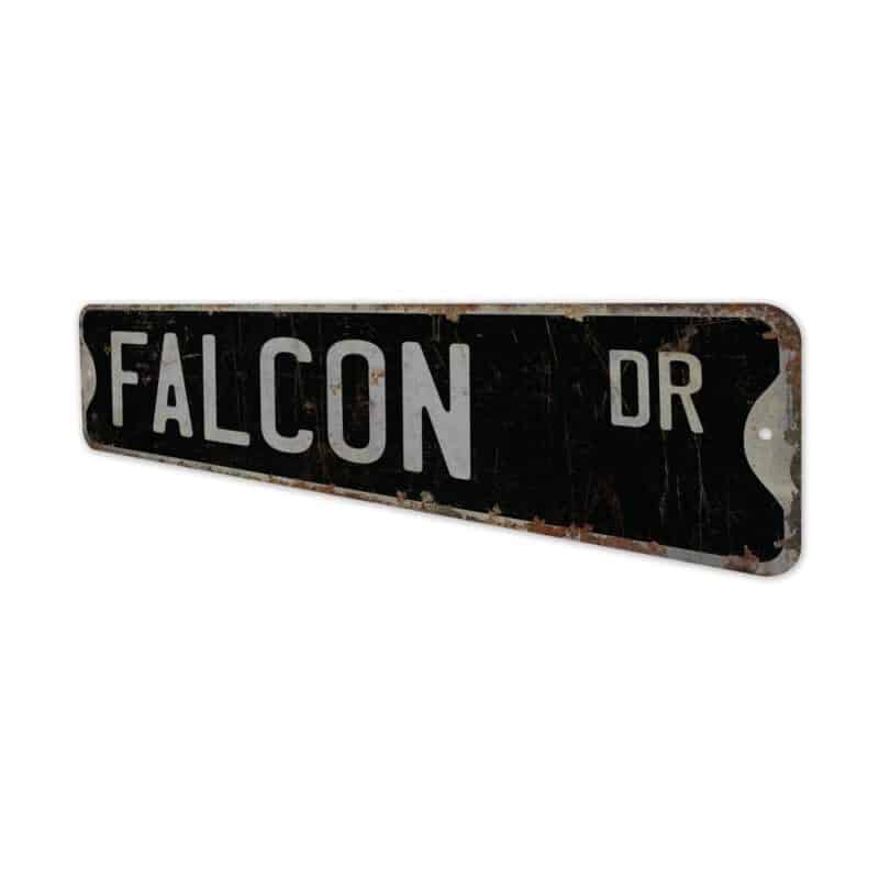 Falcon-Premium-Quality-Rustic-Metal-Sign-8