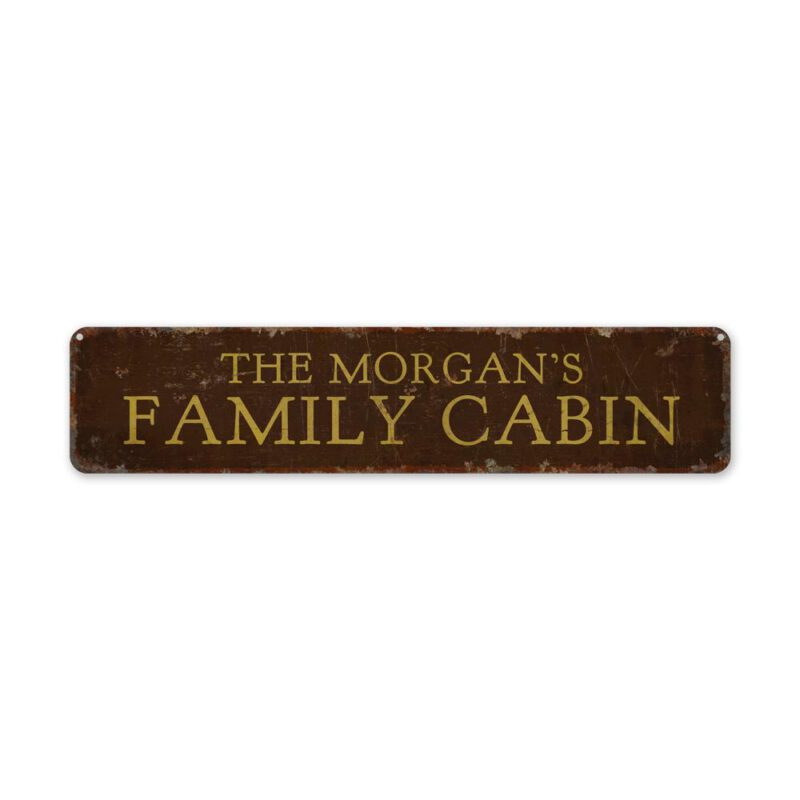 Family-Cabin-Premium-Quality-Rustic-Metal-Sign-2