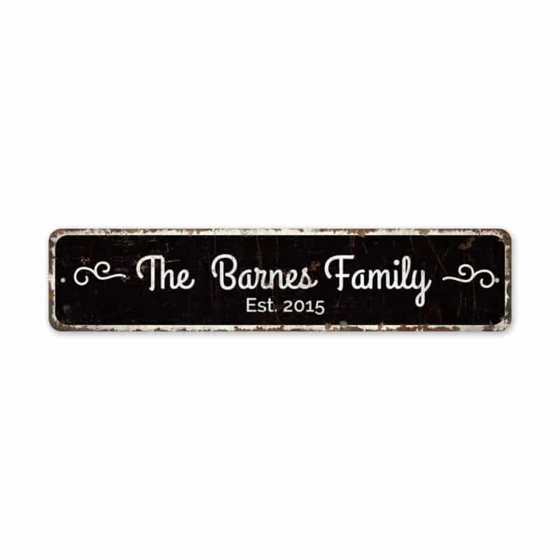 Family-EST-Sign-Premium-Quality-Rustic-Metal-Sign-2-2