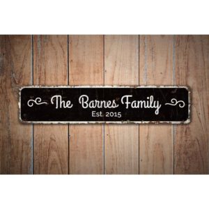 Family-EST-Sign-Premium-Quality-Rustic-Metal-Sign-Images-2