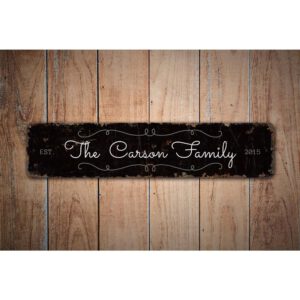 Family-EST-Sign-Premium-Quality-Rustic-Metal-Sign-Images-3