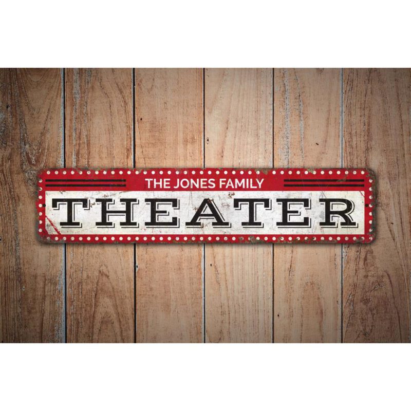 Family-Theater-Premium-Quality-Rustic-Metal-Sign-Images