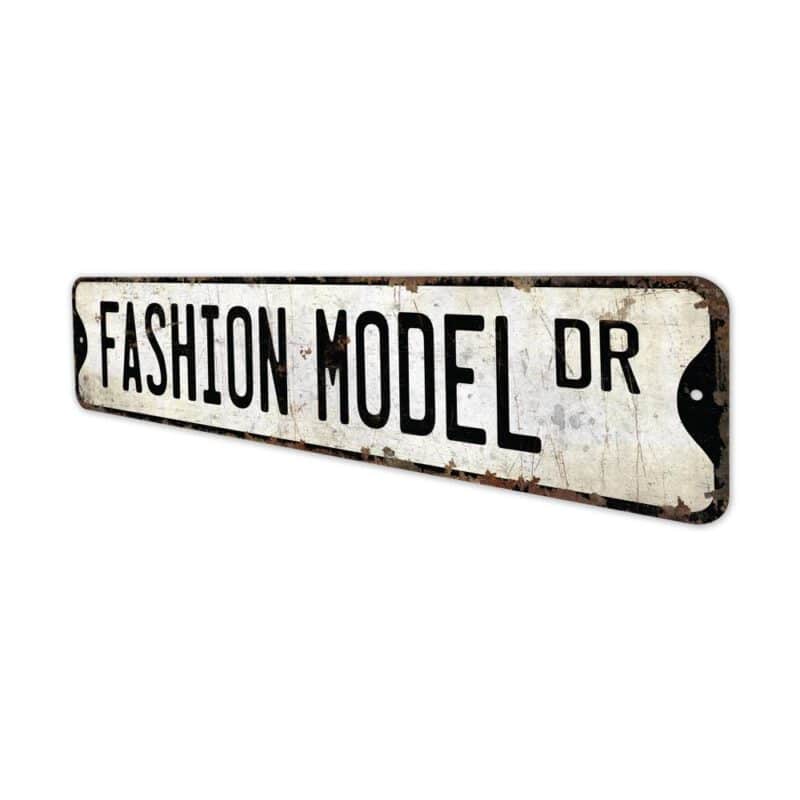 Fashion-Model-Premium-Quality-Rustic-Metal-Sign-4