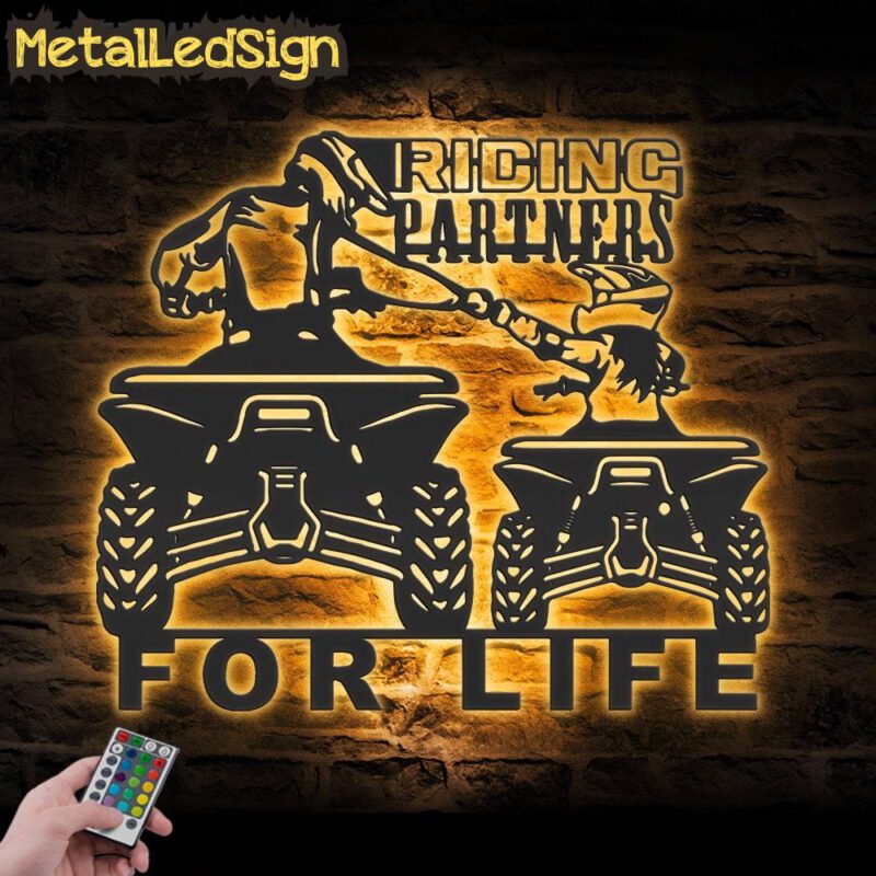 Father-Daughter-Riding-Partners-Quad-Biker-Metal-Wall-Art-LED-Light-Images.jpg