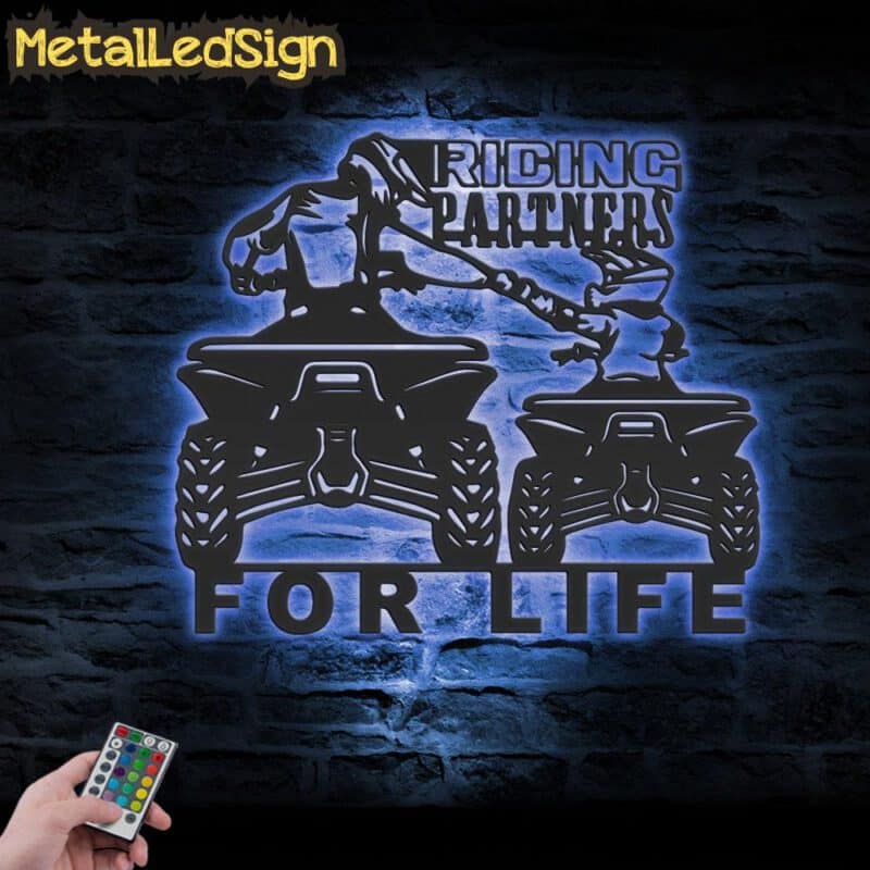 Father-Son-Riding-Partners-Quad-Biker-Metal-Wall-Art-LED-Light-7.jpg