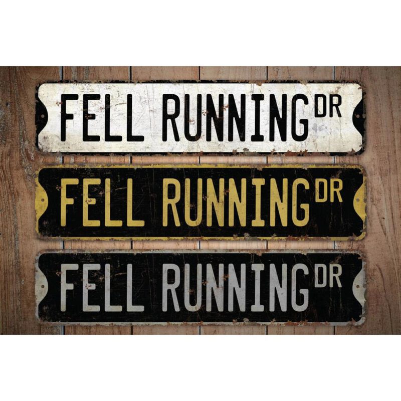 Fell-Running-Premium-Quality-Rustic-Metal-Sign-Images