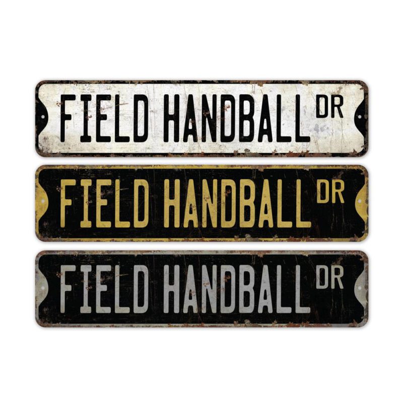 Field-Handball-Premium-Quality-Rustic-Metal-Sign-2