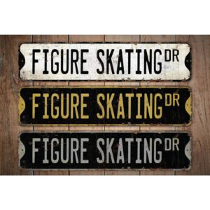 Figure-Skating-Premium-Quality-Rustic-Metal-Sign-Images