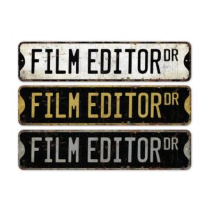 Film-Editor-Premium-Quality-Rustic-Metal-Sign-2