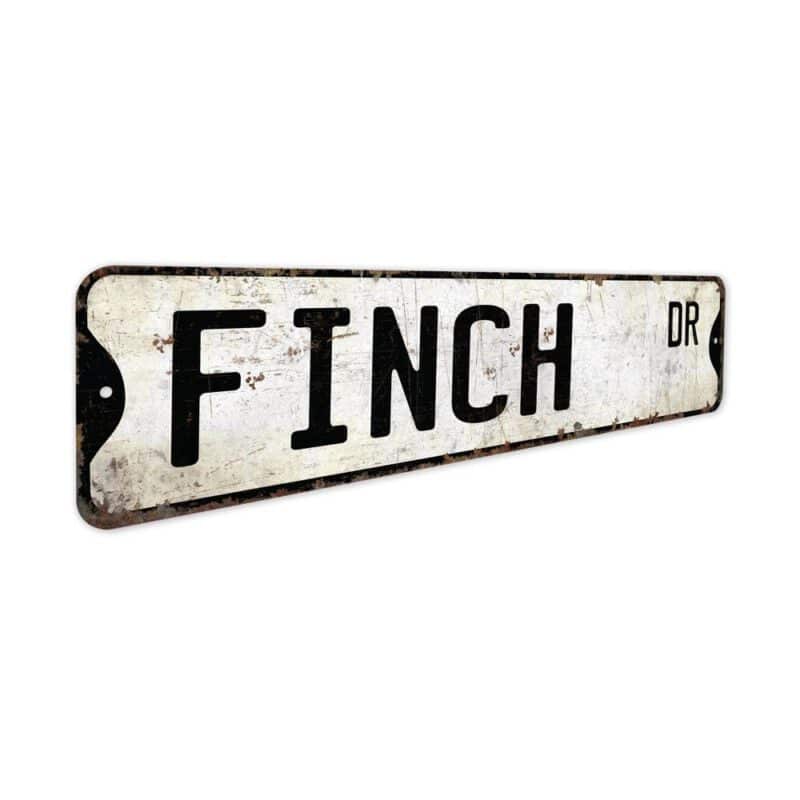 Finch-Premium-Quality-Rustic-Metal-Sign-3